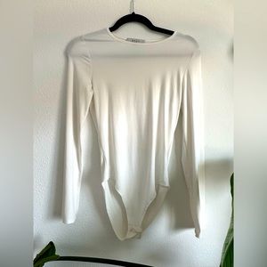Gaze White bodysuit